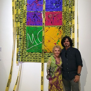 Sheila Elias with Duvier del Dago - "Vigilance I"