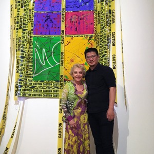 Sheila Elias with Hingtao Zhou