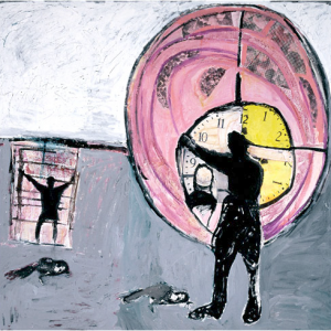 Yellow Clock, 1998