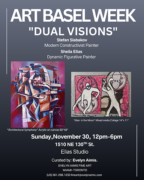 Sheila Elias Dual Visions Miami Art Basel 2025
